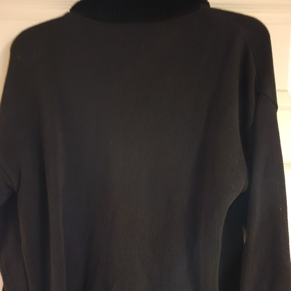 Cousin Johnny Knit and Velour Sweater - Picture 2 of 4